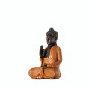 Buda meditando con vestimenta naranja