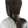 Buda thai con vestimenta color blanco