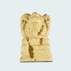 Figura de Ganesha en color beige