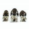 Monjes Shaolin color blanco - Pack 3