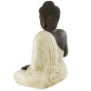 Figura buda meditando en blanco rústico
