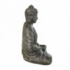 Estatua buda meditando en color plata