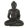 Figura budista de piedra en color plata