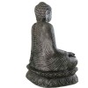 Buda de piedra en color plata