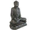 Buda de piedra en color plata