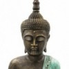 Buda thai con vestimenta color verde