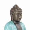 Estatua budista en color verde
